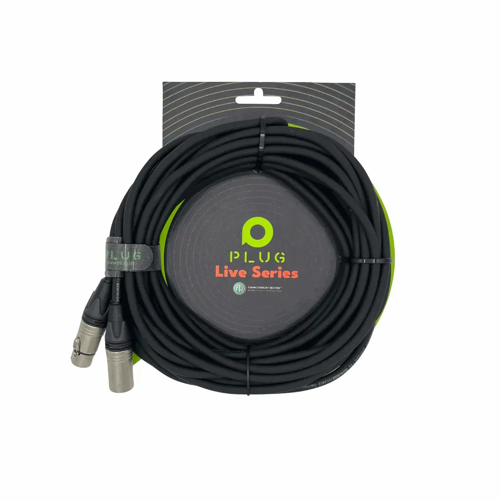 PLUG LIVE XLR M/F2M