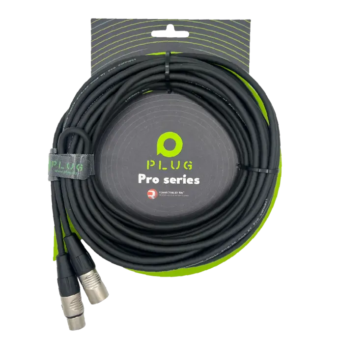 [PL-PRO-2XLR-10M] PLUG PRO 2XLR 10M