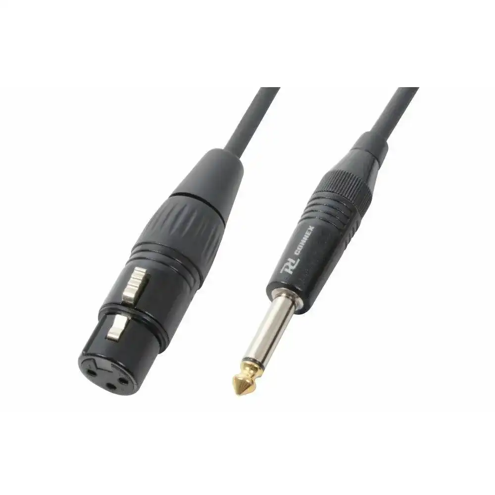 PLUG PRO XLR(F)-JACK M 10M 