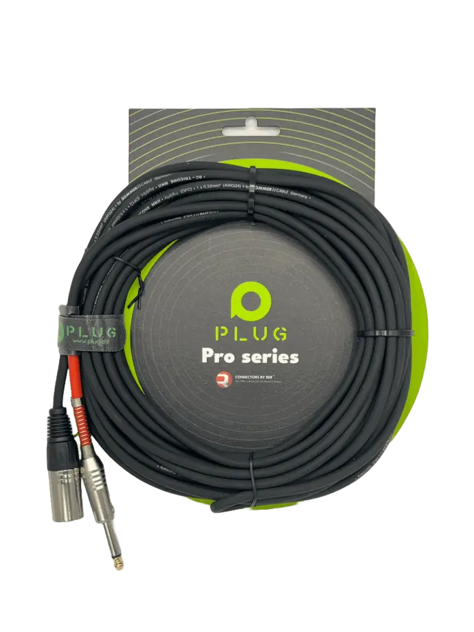 PLUG PRO XLR(F)-JACK M 10M 