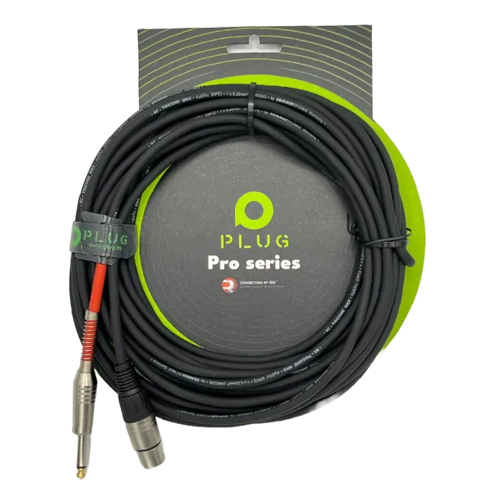 PLUG PRO XLR(M)-JACK M 10M