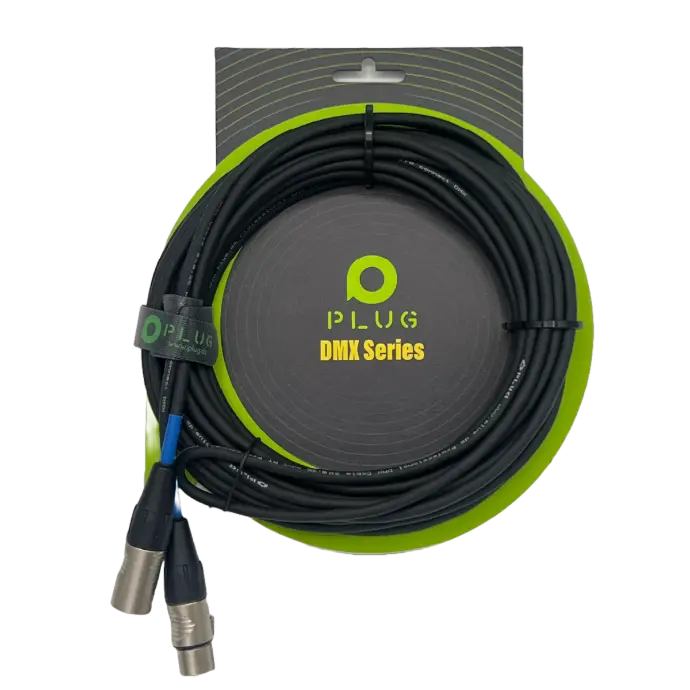 [PL-DMX-XLRM/XLRF-3M] PLUG DMX 3P (3M)