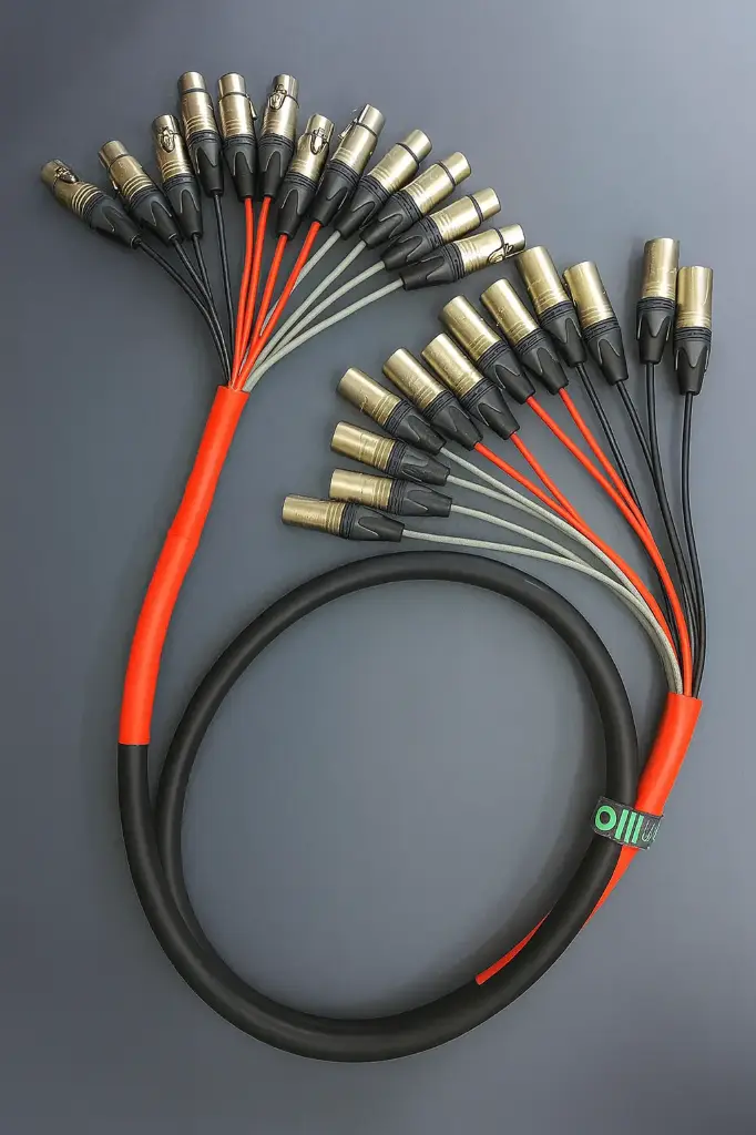 [PL-PATCH-12 NC3FXX/12NC3MXX-2M-NEUTRIK] PLUG PATCH 12XLR M/F 2M (NEUTRIK)