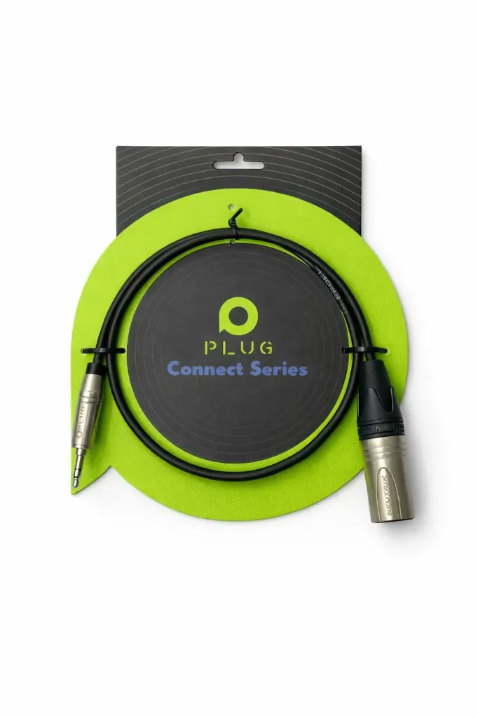 موصل PLUG XLR M/ جاك ميني 0.6م