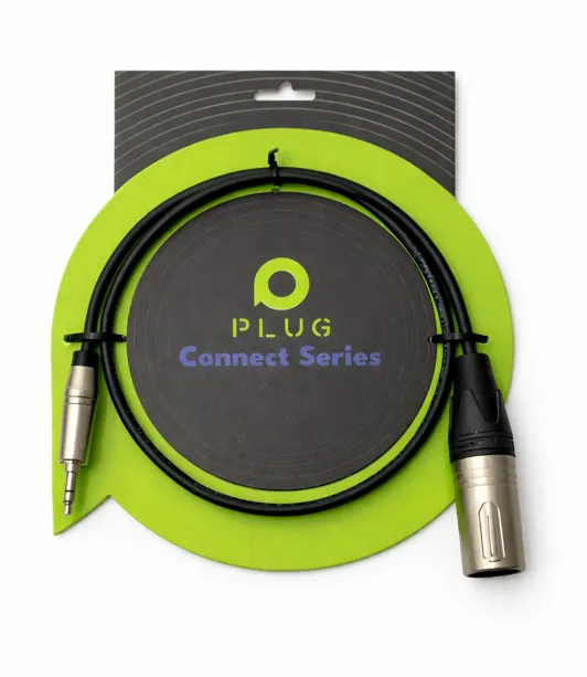 PLUG CONNECT XLR F/ MINI JACK 0,6M 