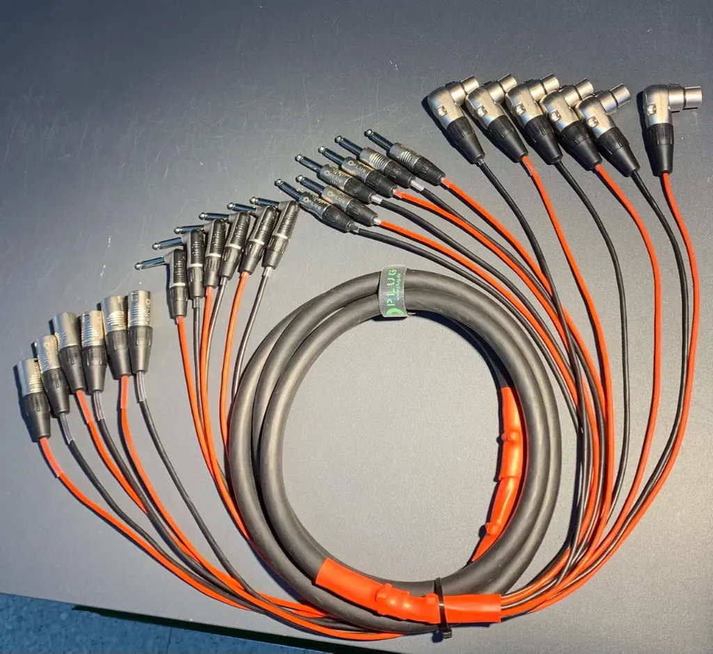 PLUG PATCH 6JACK+6XLR M 3M