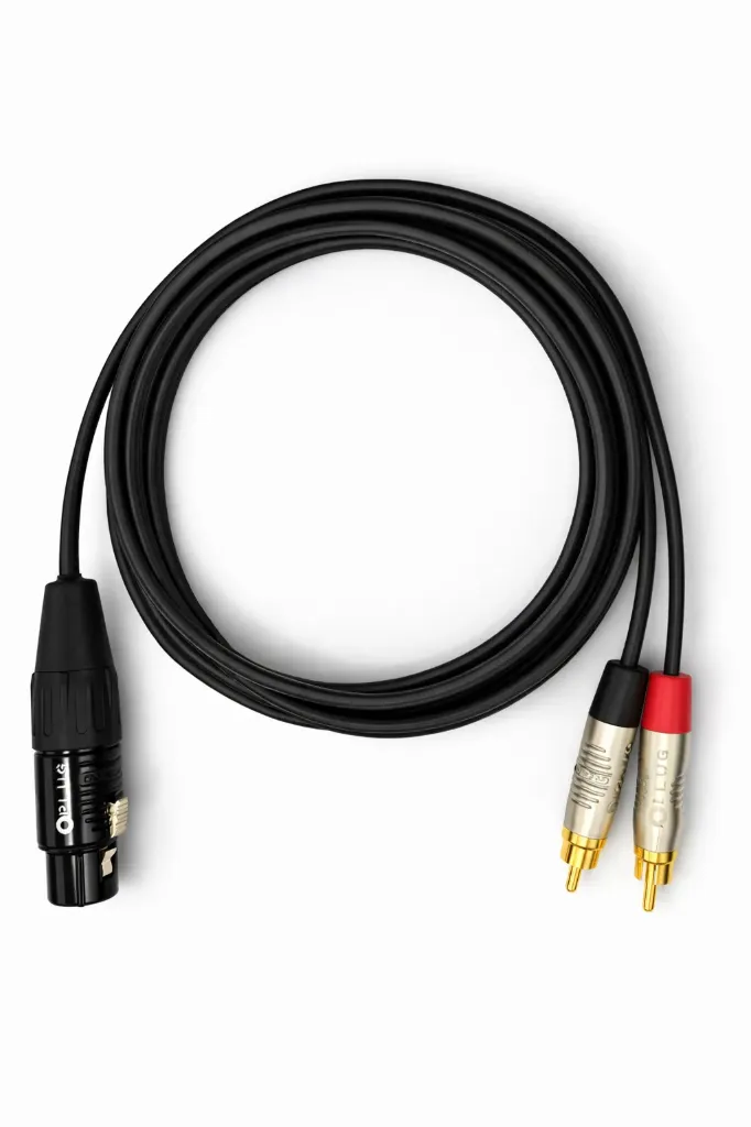موصل CONNECT 1 XLRF / 2 RCA (2 متر)