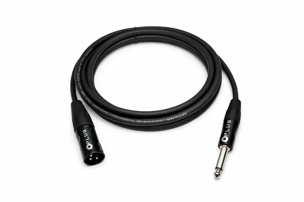 PLUG CONNECT 1 XLR M / 1 JACK
