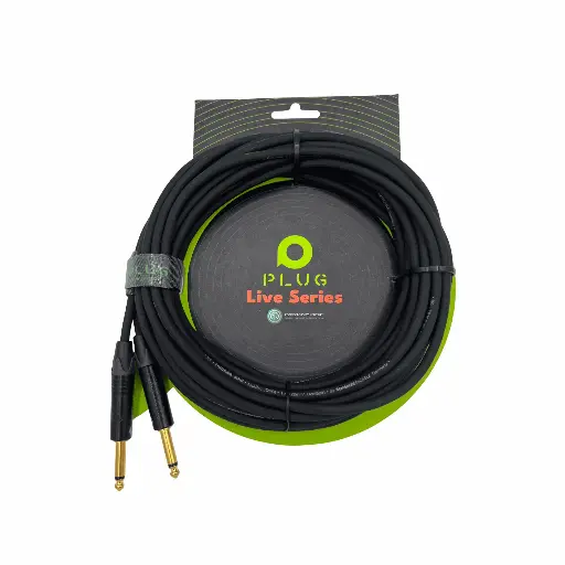 [PL-LI-2JM-6] PLUG LIVE JACK MONO 6