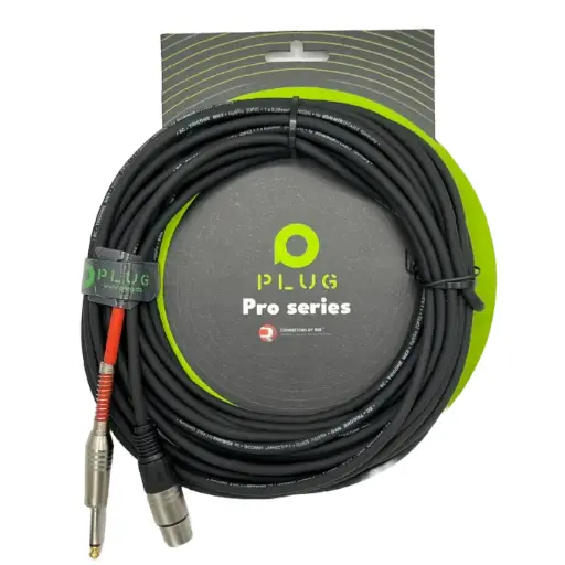 [PL-PRO-XLR-M-JACK-10M] PLUG PRO XLR(M)-JACK M 10M