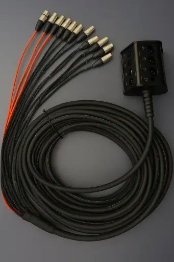 [PL-MULTI-8NC3M/4NC3FCA-1204 SOMMER-20] PLUG MULTIPAIRE 8-4 NEUTRIK 20M 