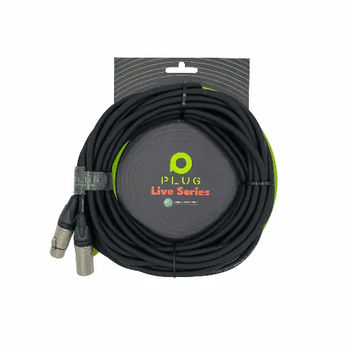 [PL-LIV-XLRMF10] PLUG LIVE XLR M/F10